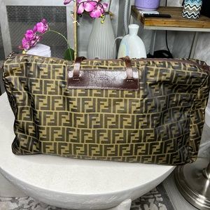 Fendi Zucca duffle bag